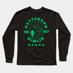 Bigfoot shirt for Bigfoot fan Sasquatch shirt Long Sleeve T-Shirt